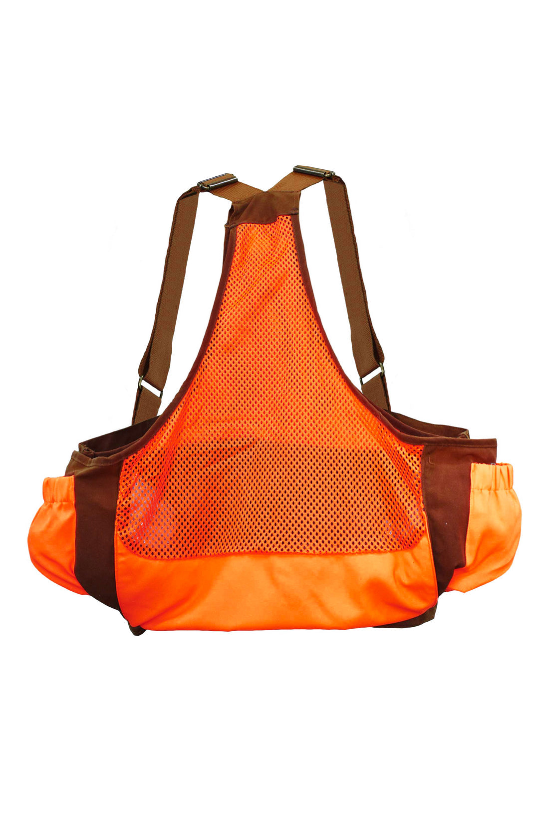 Boyt- Waxed Cotton Strap Vest with Mesh Back